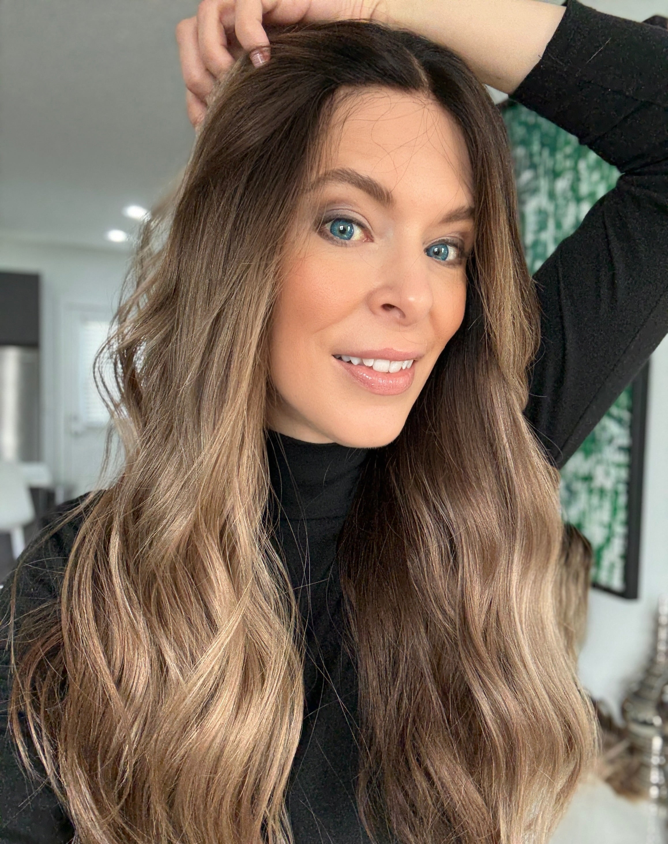 BISCOTTI BRONDE Contour Cap Lace Top (M)