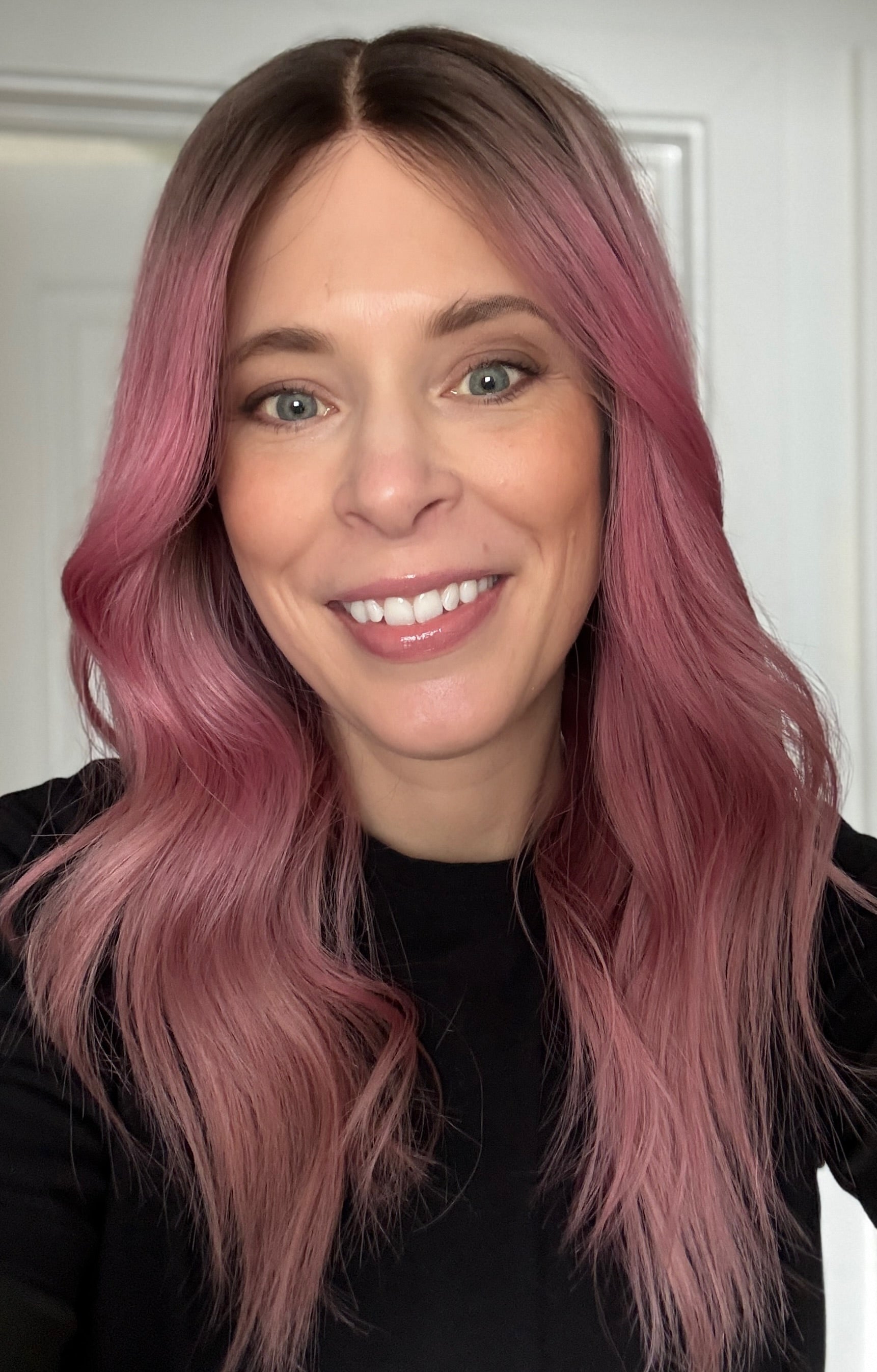 SUGAR POP PINK 20“ LACE TOP (S)