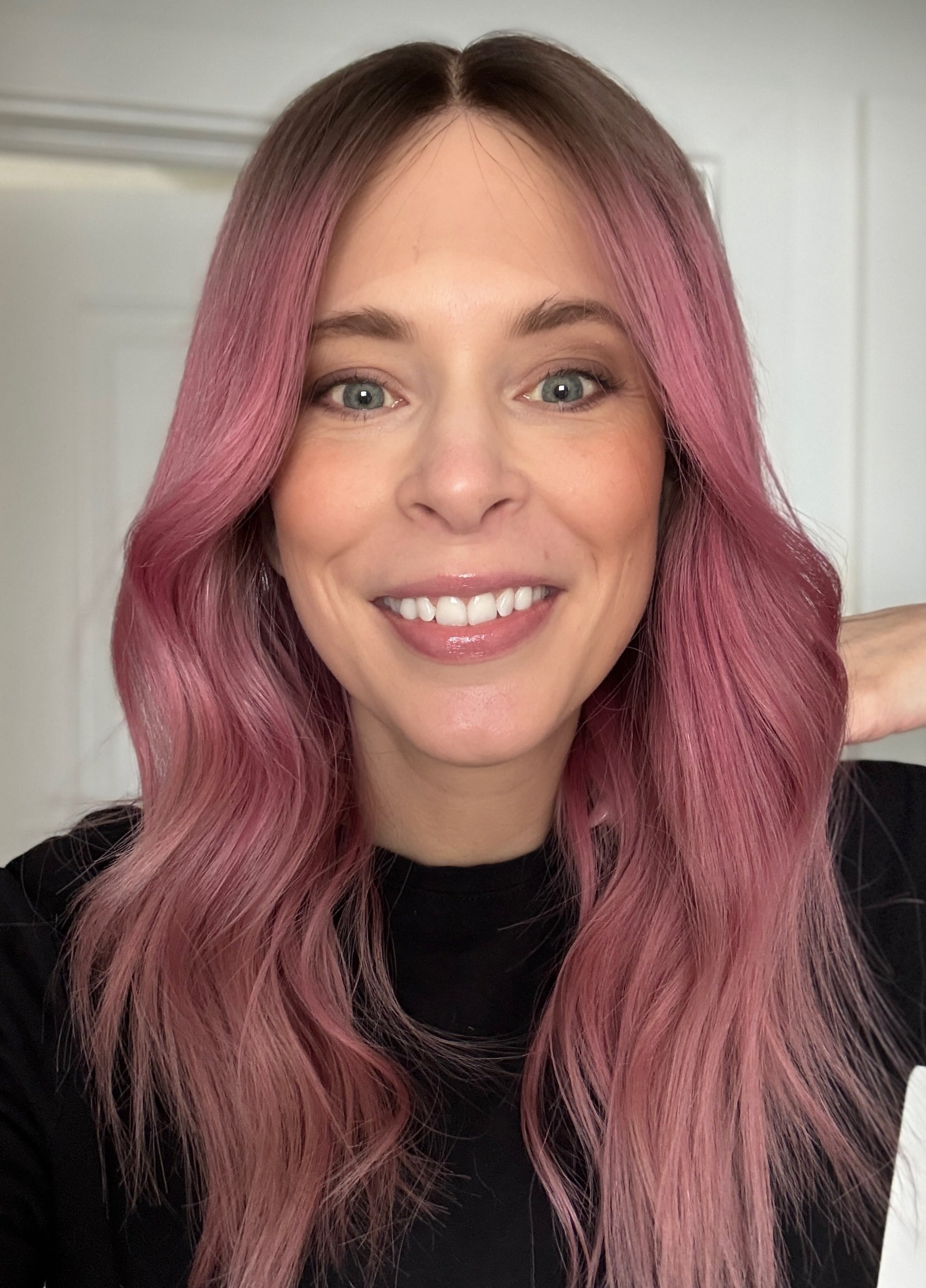 SUGAR POP PINK 20“ LACE TOP (S)