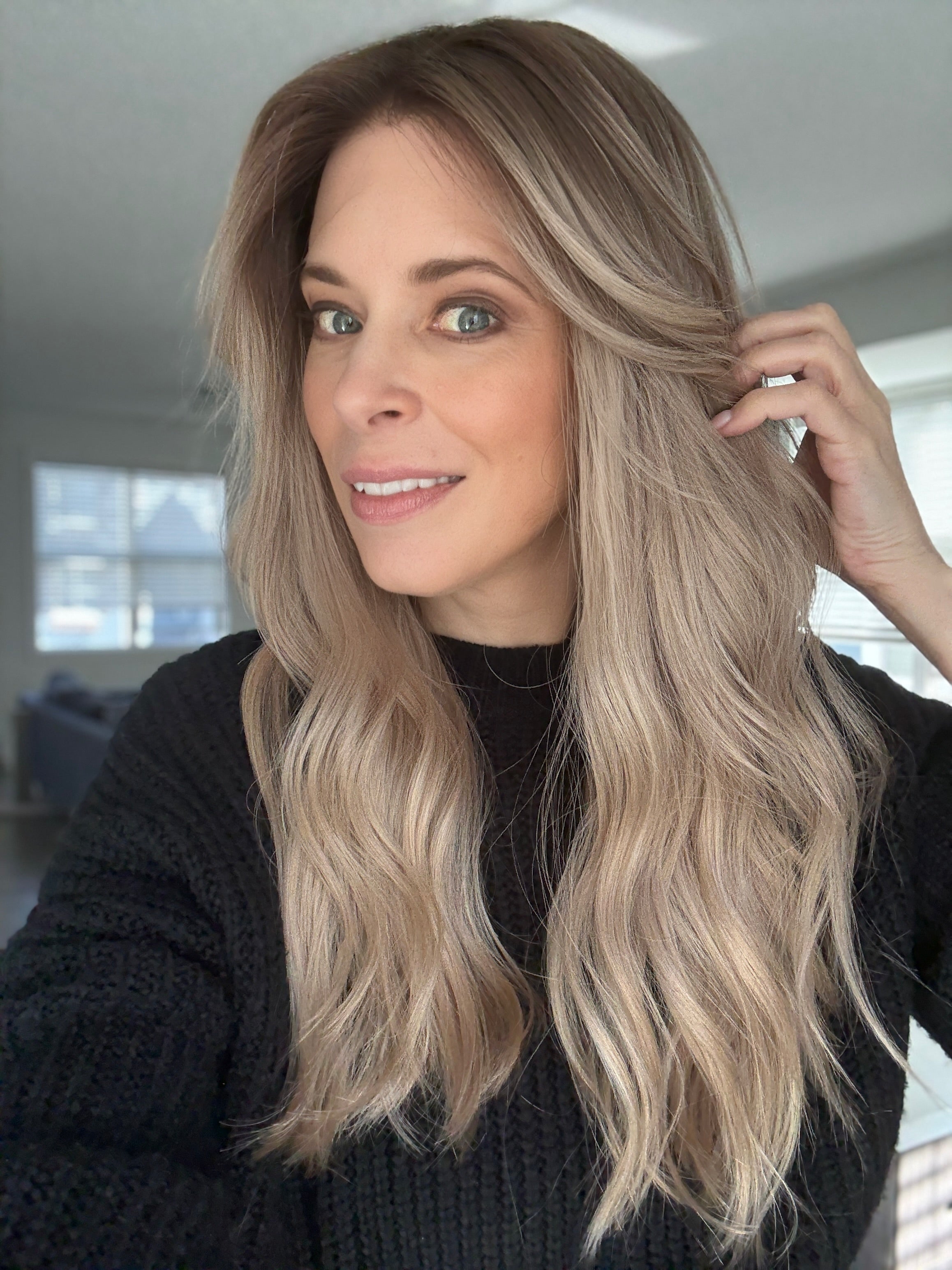 BLAIRE Contour Cap Lace Top (S)